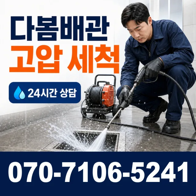 목포시 상락동 배관청소 상담 이미지 4